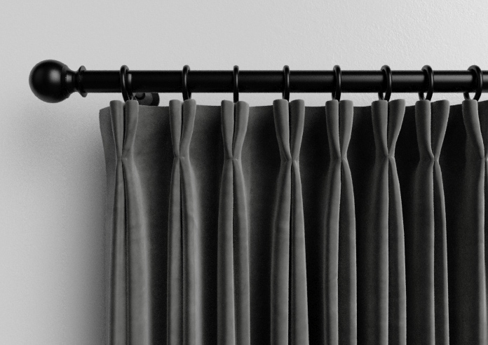 Ultra Luxe Velvet, Dark Grey - Made to Measure Curtains - Image 10